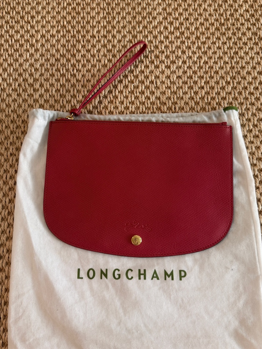 Longchamp Epure Leather Pouch